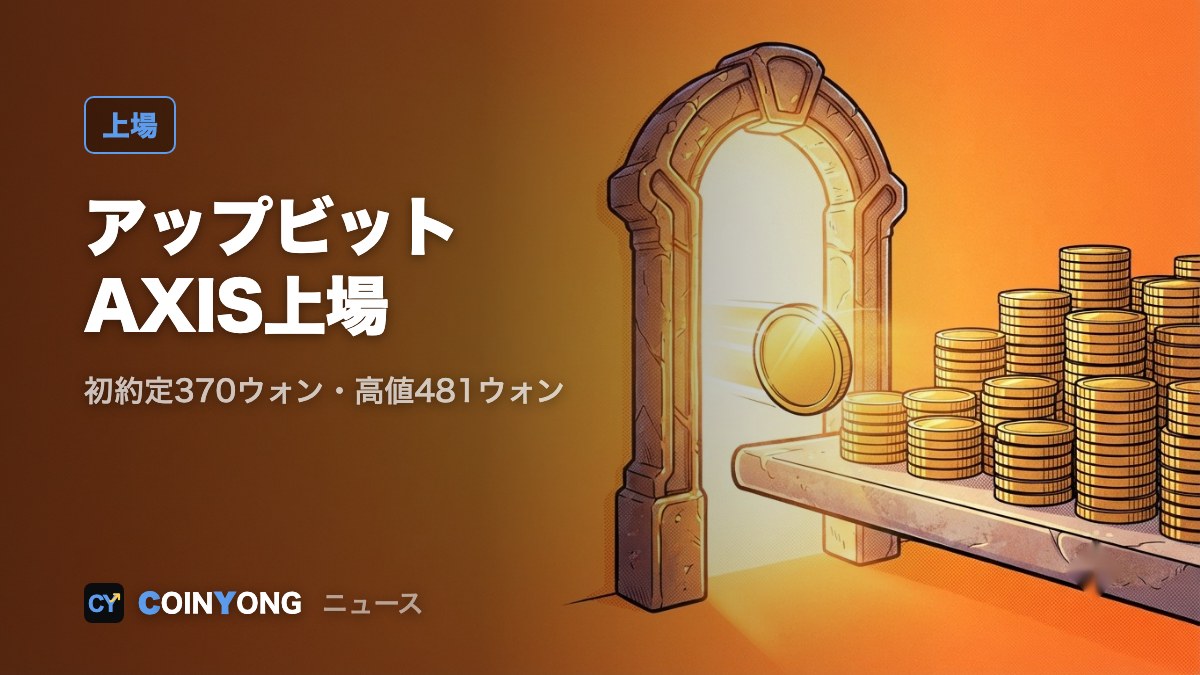 アップビット、アクシス・ロボティクス（AXIS）上場 30分で売買代金290億ウォン