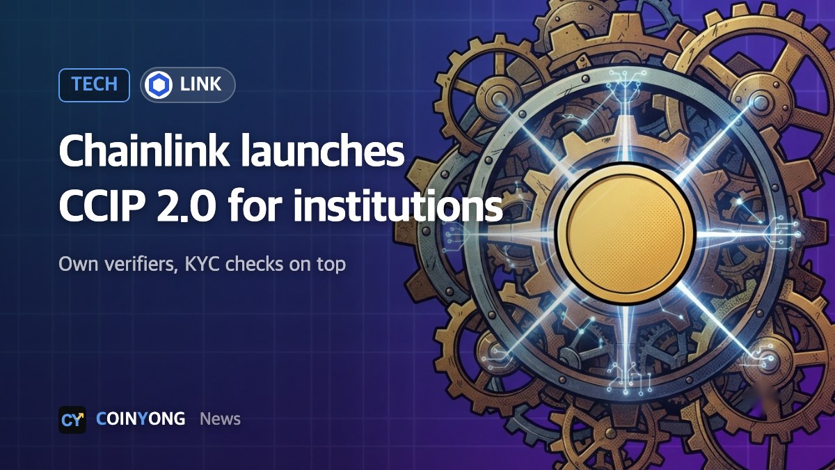 Chainlink launches institutional CCIP 2.0 as LINK jumps 10% on announcement day