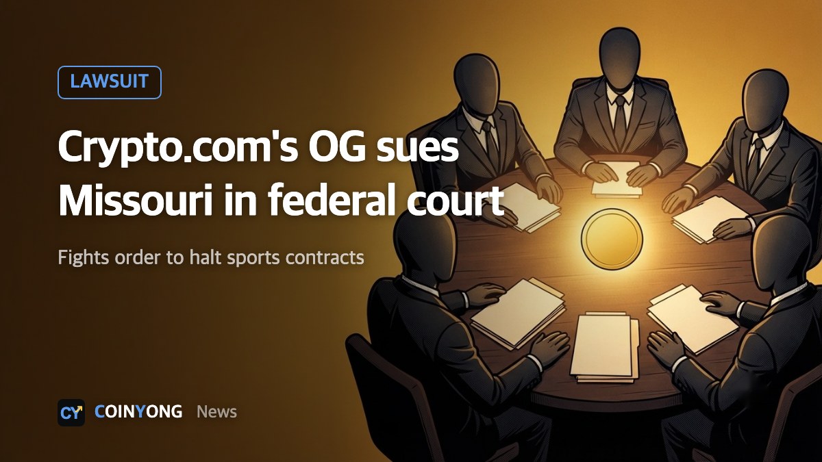 Crypto.com prediction market OG sues Missouri over sports event contract crackdown
