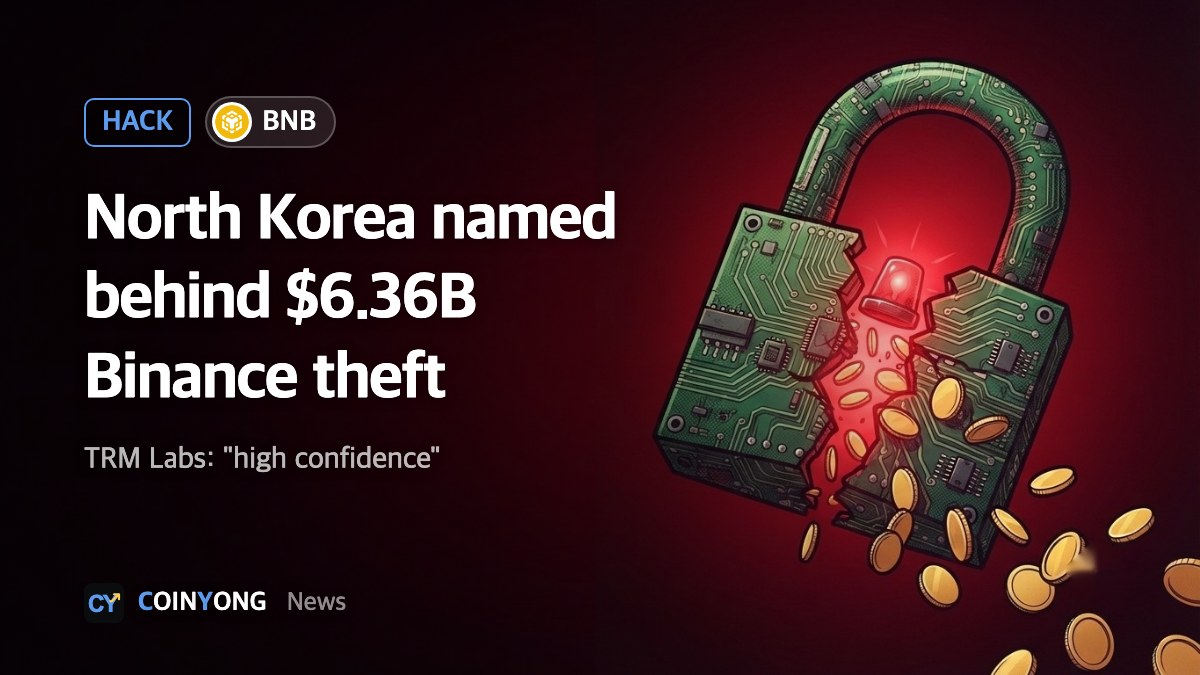 TRM Labs says North Korea stole $6.36 billion from Binance after at least 36 hours of preparation