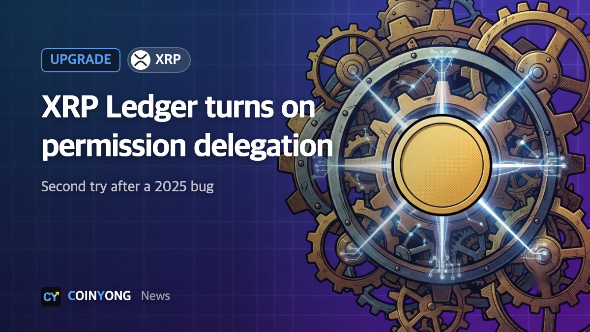 XRP Ledger switches on permission delegation; Batch upgrades slated for late Oct. 9